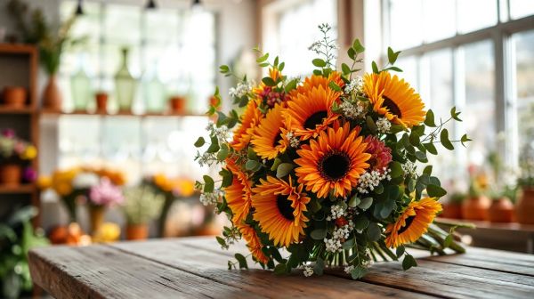 Commandez des arrangements floraux chez les fleuristes près de chez vous