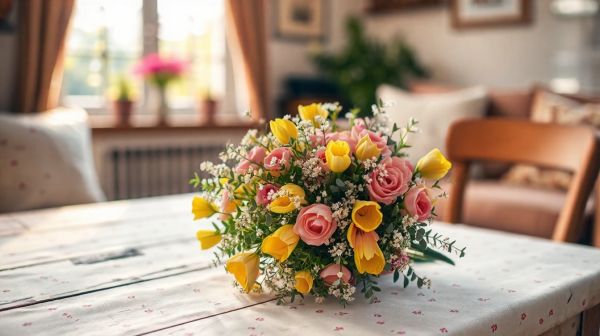 Fleurs fraîches à domicile : service de livraison en France