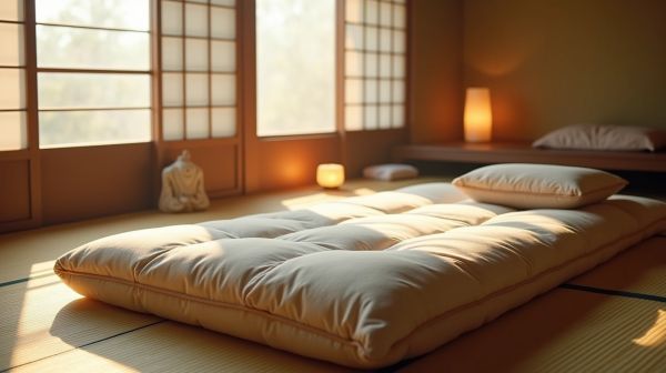 Quel futon japonais choisir pour un confort de sommeil optimal