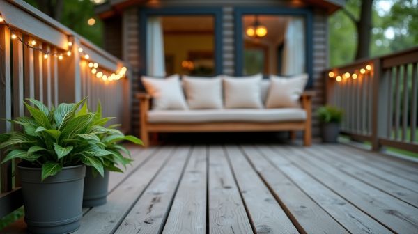 Terrasse bois pour mobil home : pose, prix et entretien